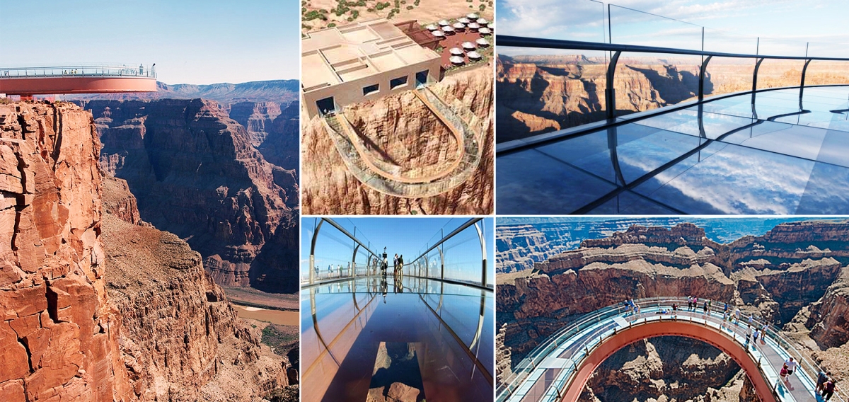 MOST DARING FASHION SHOW ON THE GRAND CANYON SKYWALK Models will dare to wa...
